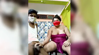 Chubby Desi Milf Putting On A Naughty Show On Her Webcam