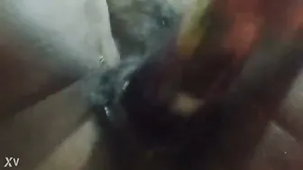 Desi Aunty Playing With Thick Eggplant In Her Wet Pussy