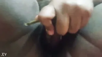 Desi Aunty Playing With Thick Eggplant In Her Wet Pussy