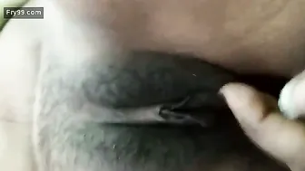 Boyfriend Fingering His Aunty Girlfriend Making Her Drip Wet