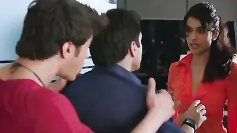 Employee Squeezing His Hot Boss Tits Accidentally On Purpose