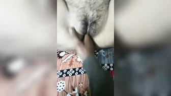 Desi Milf Taking Four Fingers Deep Inside Her Dripping Pussy