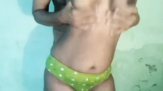Punjabi Aunty Teasing Me In Her Tight Underwear At Night