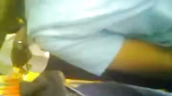 Rubbing My Hard Cock On Aunty's Ass In Crowded Public Bus