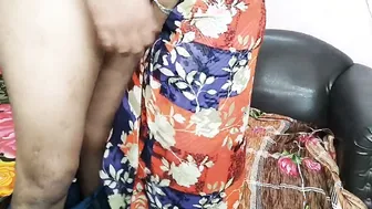 Neighbor Aunty Getting Both Holes Drilled Hard Hindi Talking