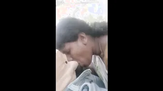 Innocent Married Woman Giving Me Blowjob On The Staircase