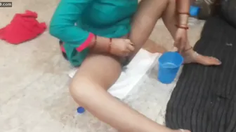 Catching My Hairy Milf Saving Her Bush Before Getting Fucked