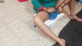 Catching My Hairy Milf Saving Her Bush Before Getting Fucked