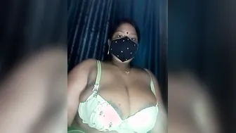 Naughty Bhabhi Stripping Naked And Touching Herself Live