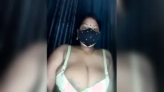 Naughty Bhabhi Stripping Naked And Touching Herself Live