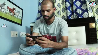 Indian Aunty Showing Off Her Juicy Curves On Camera Today