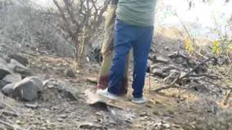 Village Aunty Getting Fucked Outdoor In The Countryside
