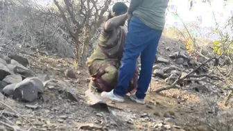 Village Aunty Getting Fucked Outdoor In The Countryside