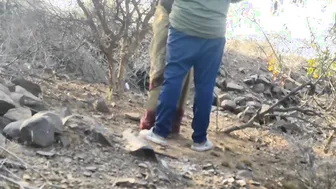 Village Aunty Getting Fucked Outdoor In The Countryside