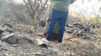 Village Aunty Getting Fucked Outdoor In The Countryside