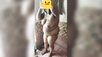 Tamil Aunty Caught Bathing Naked And Fucked In The Bathroom