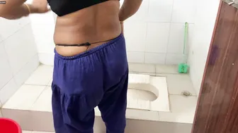 Catching My Stepaunty Naked And Fucking Her In Bathroom