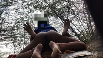 Village Aunty Getting Fucked Outdoors In The Open Field