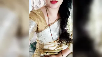 South Indian Milf Stripping And Showing Her Huge Tits Off