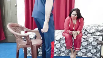 Beautiful Indian Stepaunt Making Love With Her Stepnephew