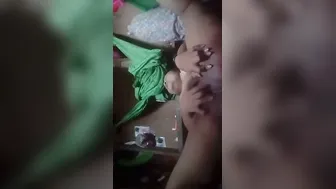 Chubby Burmese Aunty Spreading Her Fat Pussy Wide For Me