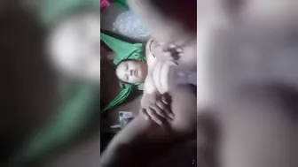 Chubby Burmese Aunty Spreading Her Fat Pussy Wide For Me