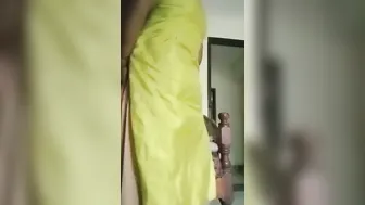Desi Babe Getting Dressed After Fucking Stranger At Motel