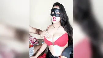 Busty Married Aunty Sucking And Riding Her Man At Home