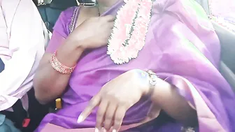 Saree Aunty Talking Dirty In Telugu While Driver Bangs Her