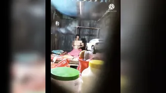 Village Aunty Exposing Her Massive Tits And Curvy Body