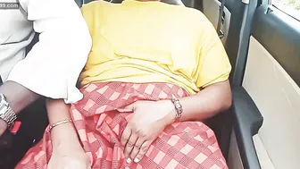 Dirty Talking Aunty Getting Fucked In The Car Backseat