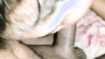 My Busty Milf Giving Me Sloppy Bangla Blowjob Till I Cum