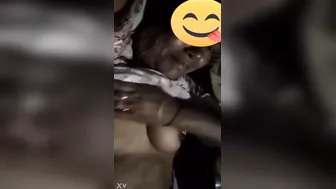 Married Milf Flashing Big Boobs On Video Call Getting Horny