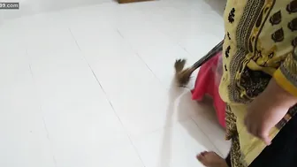 Bbw Wife Getting Railed By Her Man While Cleaning The Room