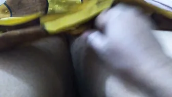 Neighbor Drilling Aunty From Behind While She Watches Porn