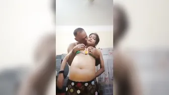 Desi Couple Fucking Hard With Passionate Kissing And Tits