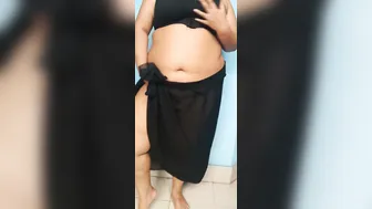 Showing Off My Aunties Thick Ass And Massive Bouncing Tits
