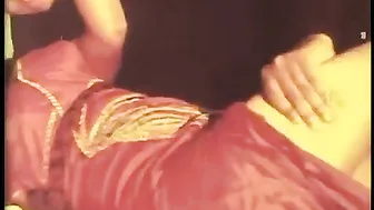 Horny Aunty Getting Fucked Hard Behind Closed Bedroom Door