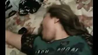 Her Soft Hairy Pussy Getting Drilled Pov While She Moans Loud