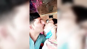 Pakistani Aunty Getting Romanced And Fucked By Neighbor