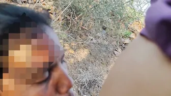 Village Aunty Fucking Outdoors In The Fields Caught On Cam