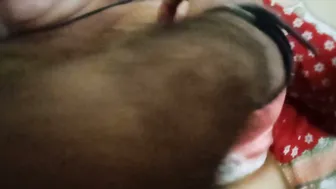 Married Aunty Letting Me Finger Her Wet Pussy And Stroke My Cock