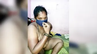 South Indian Wifey Showing Off Her Huge Tits For Her Man