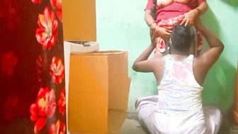 Desi Boy Eating Married Aunty Pussy Making Her Moan Loudly