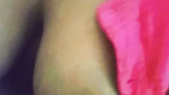 Village Housewife From Bangladesh Riding Cock At Home Alone