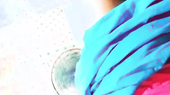 Village Housewife From Bangladesh Riding Cock At Home Alone