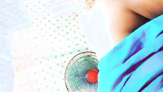 Village Housewife From Bangladesh Riding Cock At Home Alone