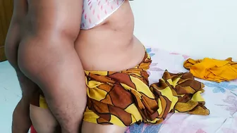 Busty Aunty Paying Rent With Her Pussy Getting Pounded Hard