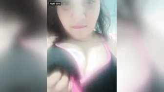 Grabbing My Pakistani Neighbors Big Soft Bouncing Boobs