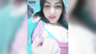 Grabbing My Pakistani Neighbors Big Soft Bouncing Boobs